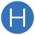 A Creds Blue H Cred - Health A Creds Blue H