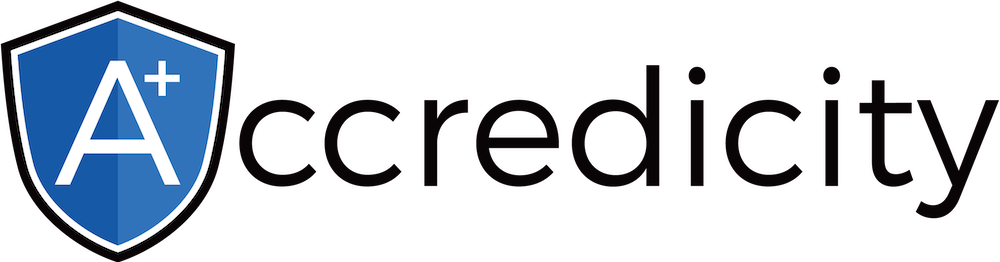 A Logo Accredicity B